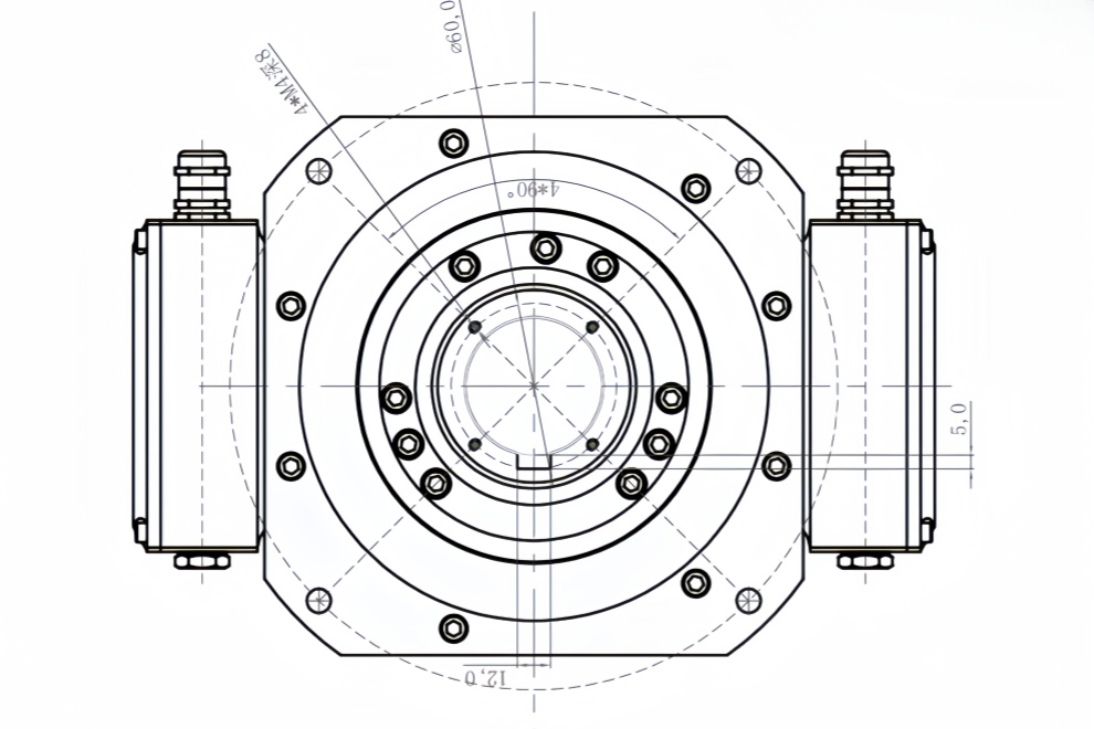 FGH6K-2000G-90G-NG-J/50P Robust Heavy-Duty Encoder Replacement for Metallurgy Equipment-LinkChina